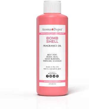 Bombshell Type 8oz Fragrance Oil I Perfume I Skin Oil I Scented Oil. DIY Projects Such as Candles, Bath Bombs, Body Butters, Creams & Lotions. Few Drops in The Diffuser, Burners, or Warmers.