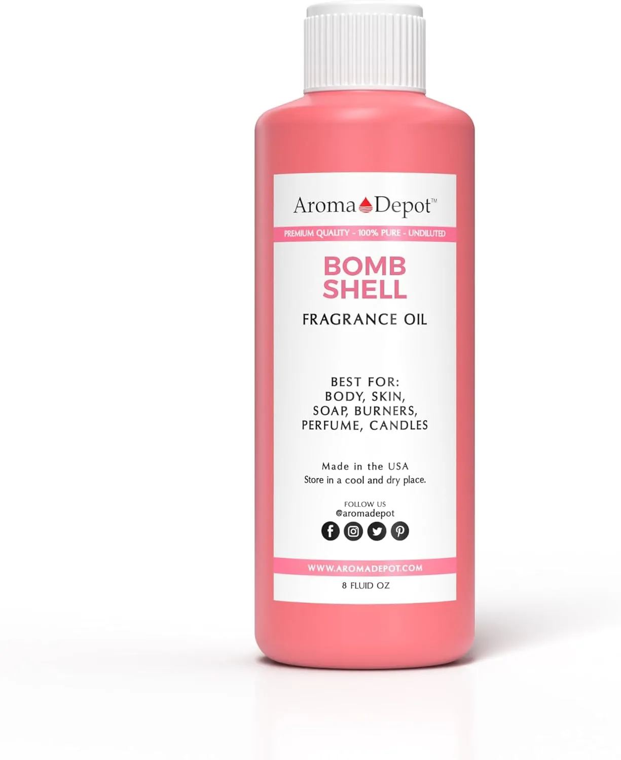 Bombshell Type 8oz Fragrance Oil I Perfume I Skin Oil I Scented Oil. DIY Projects Such as Candles, Bath Bombs, Body Butters, Creams & Lotions. Few Drops in The Diffuser, Burners, or Warmers.