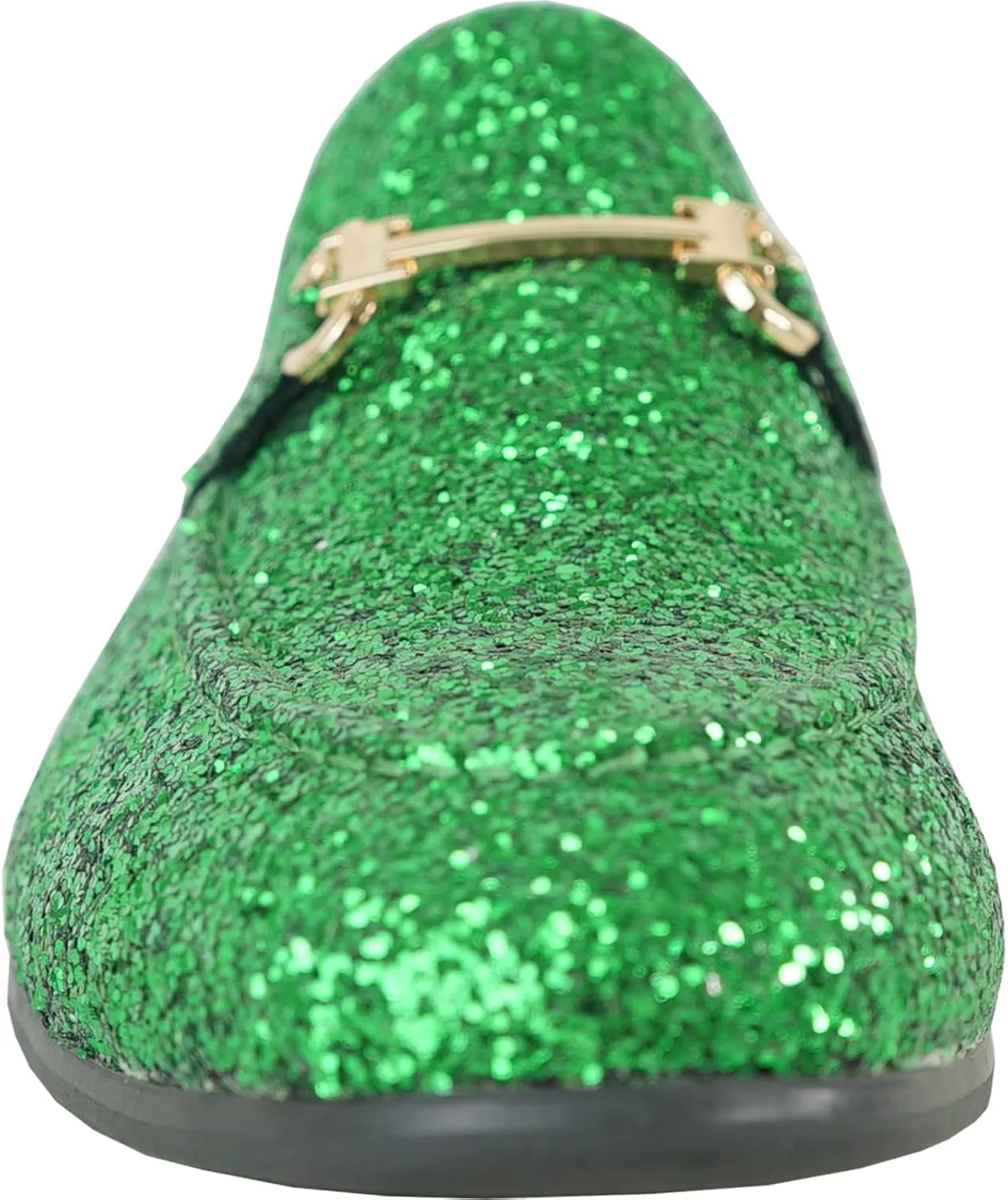 bravo! Men Dress Shoe Prom Slip-on Loafer Lace-up Oxford Cap Toe Metallic Glitter for Wedding Prom Black Blue Green Gold Pink Pewter Purple Silver Red