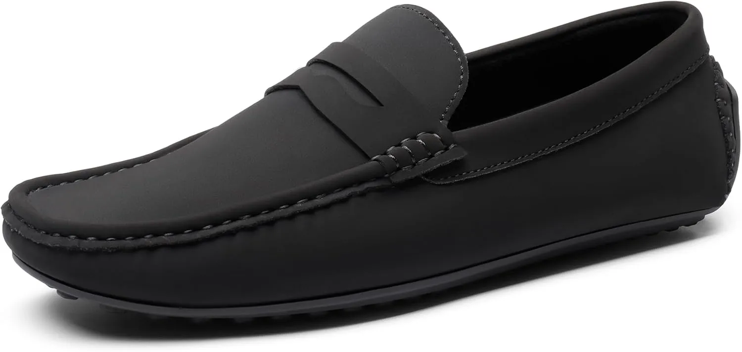 Bruno Marc Men's Slip-on Penny Loafer Suede Driving Shoes