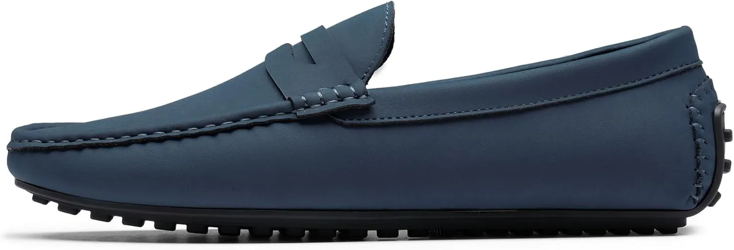 Bruno Marc Men's Slip-on Penny Loafer Suede Driving Shoes