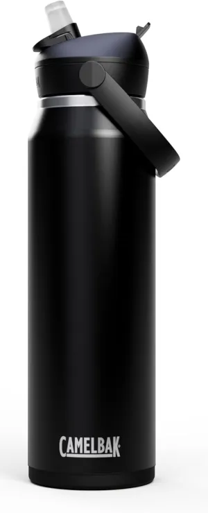 CamelBak Thrive Flip Straw Insulated Stainless Steel Water Bottle Black, 32oz