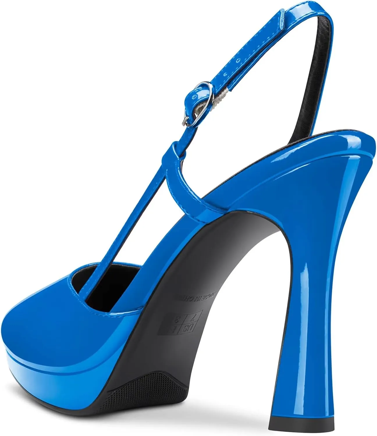 Castamere Women High Stiletto Platform Heel Pointed Toe Slingback Slip-on Pumps Wedding Dress 3.9 Inches Heels
