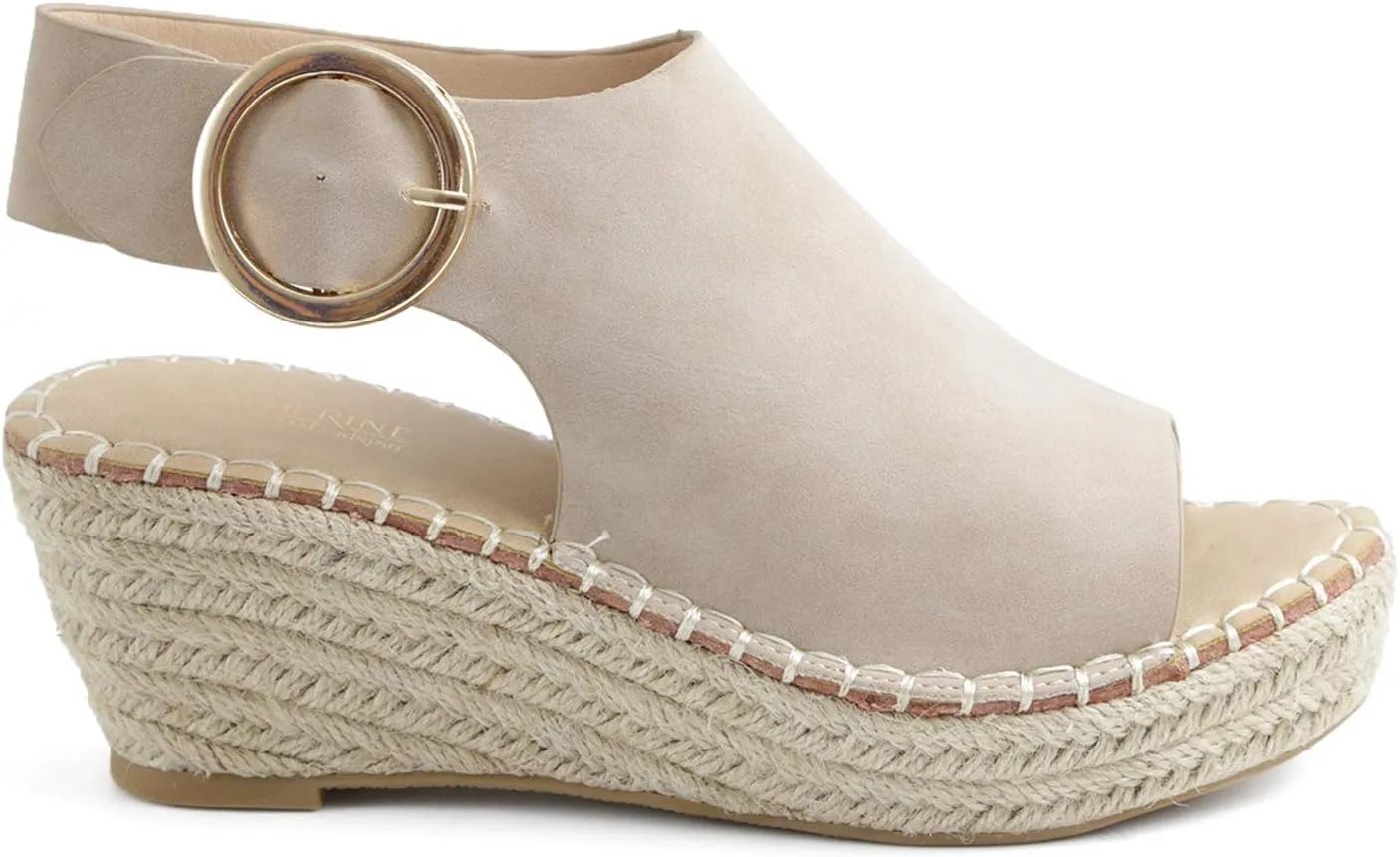 Catherine Malandrino Womens Cirkly Espadrille Wedge Sandal