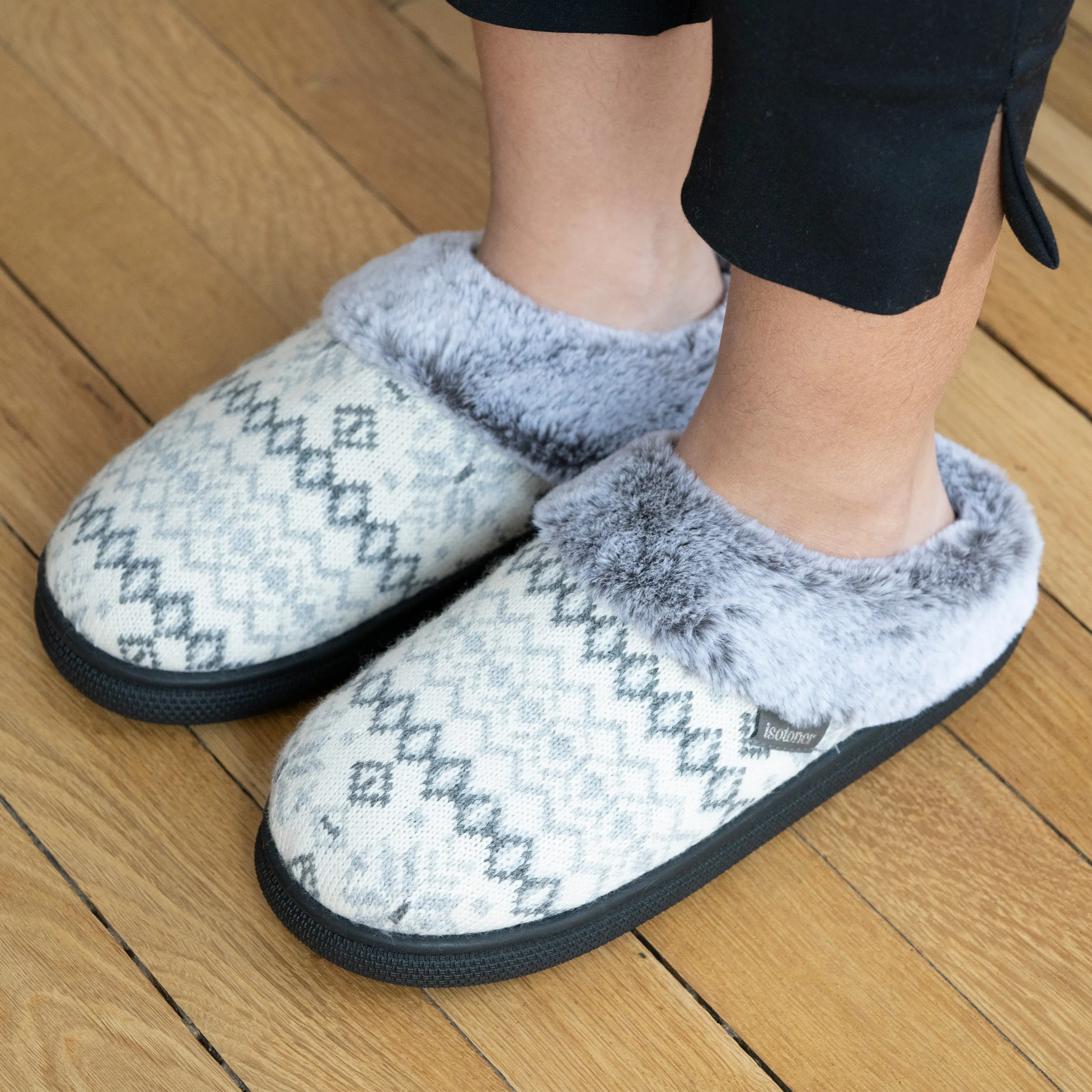 Chaussons mules Femme BLOUP Jacquard
