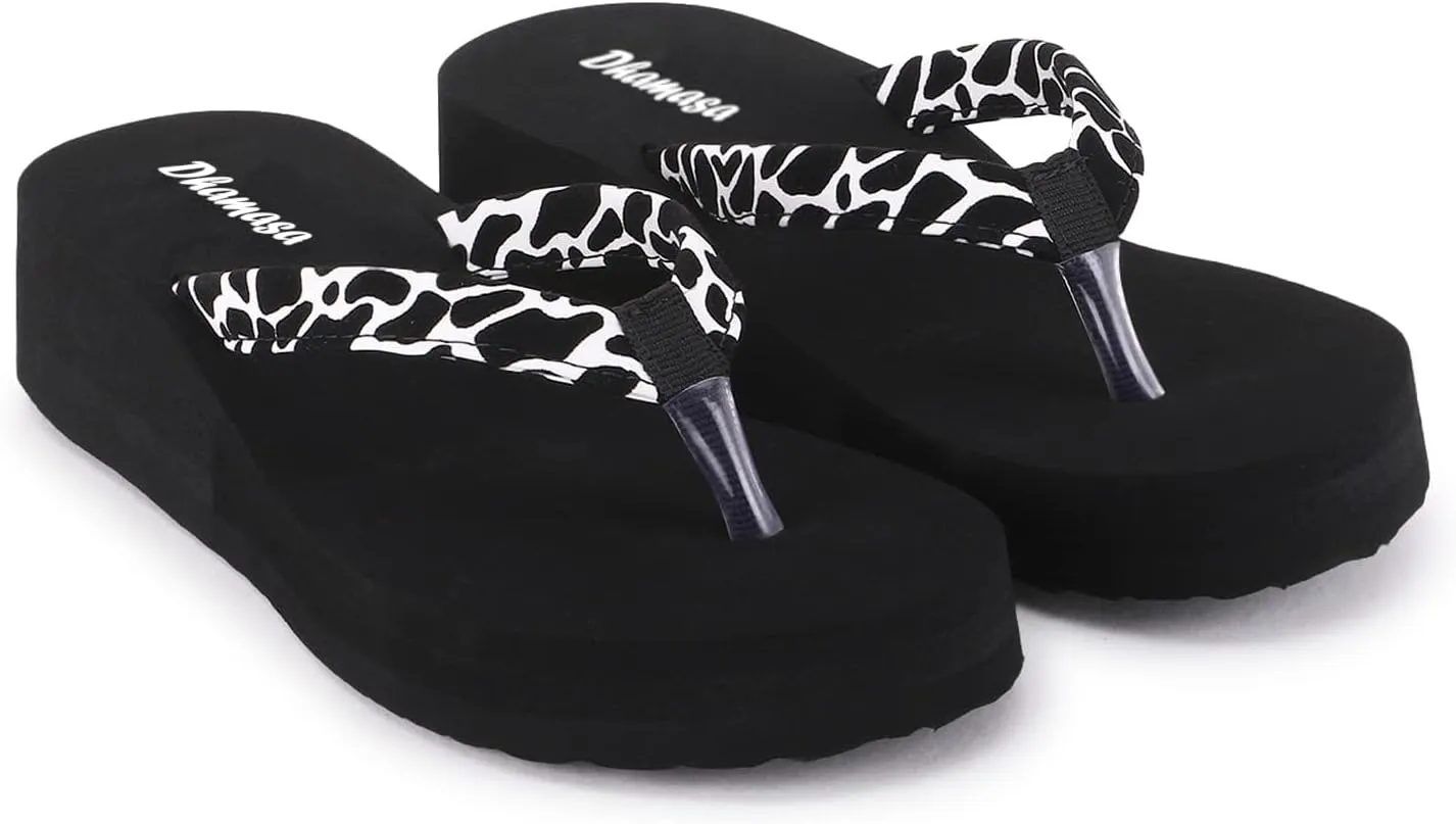 Cheeta Design Stylish Flipflop Slipper for Women and Girls