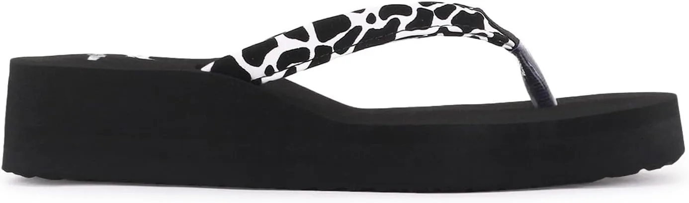 Cheeta Design Stylish Flipflop Slipper for Women and Girls