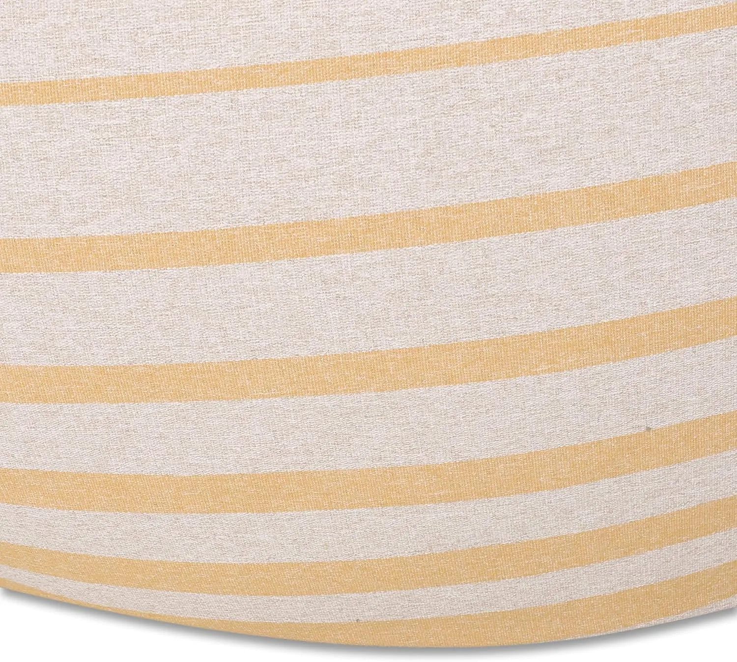Christopher Knight Home Hudgeons 5 Foot Striped Bean Bag - Natural/Yellow Stripes