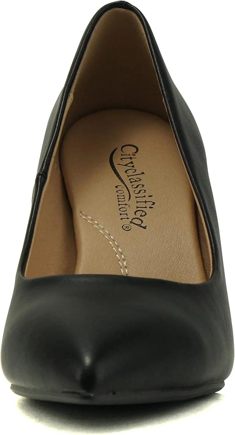 City Classified Comfort Women's Medium Heel Shoes