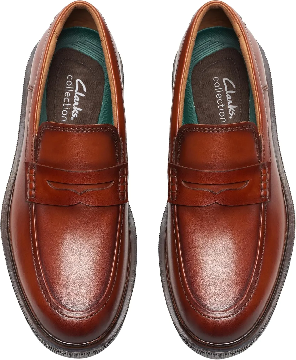 Clarks Men's Burchill Penny Loafer Flat