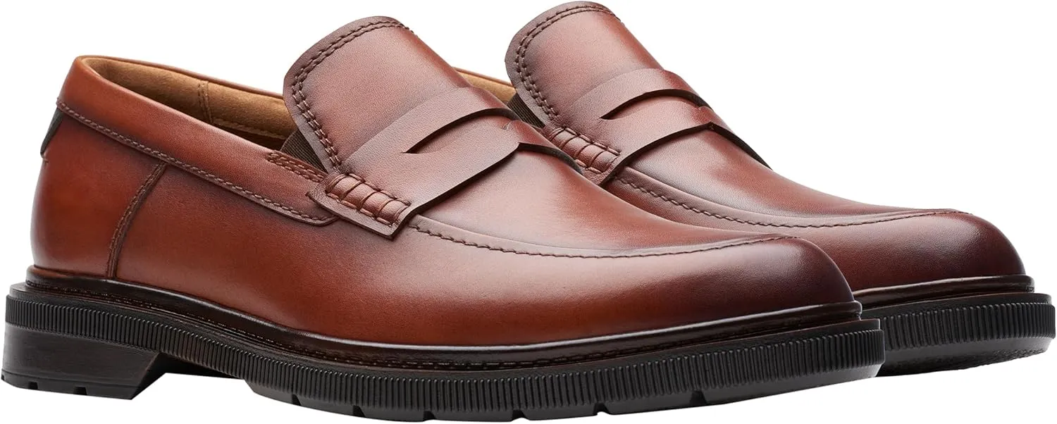 Clarks Men's Burchill Penny Loafer Flat