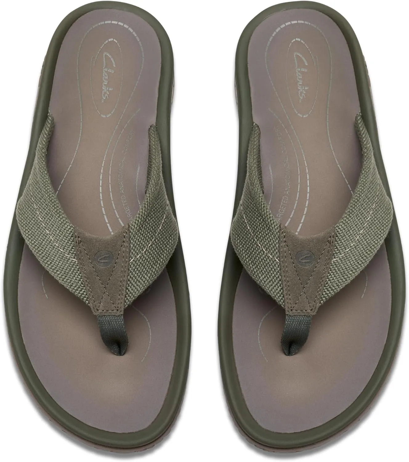 Clarks Men's Wesley Belt Flip Flop