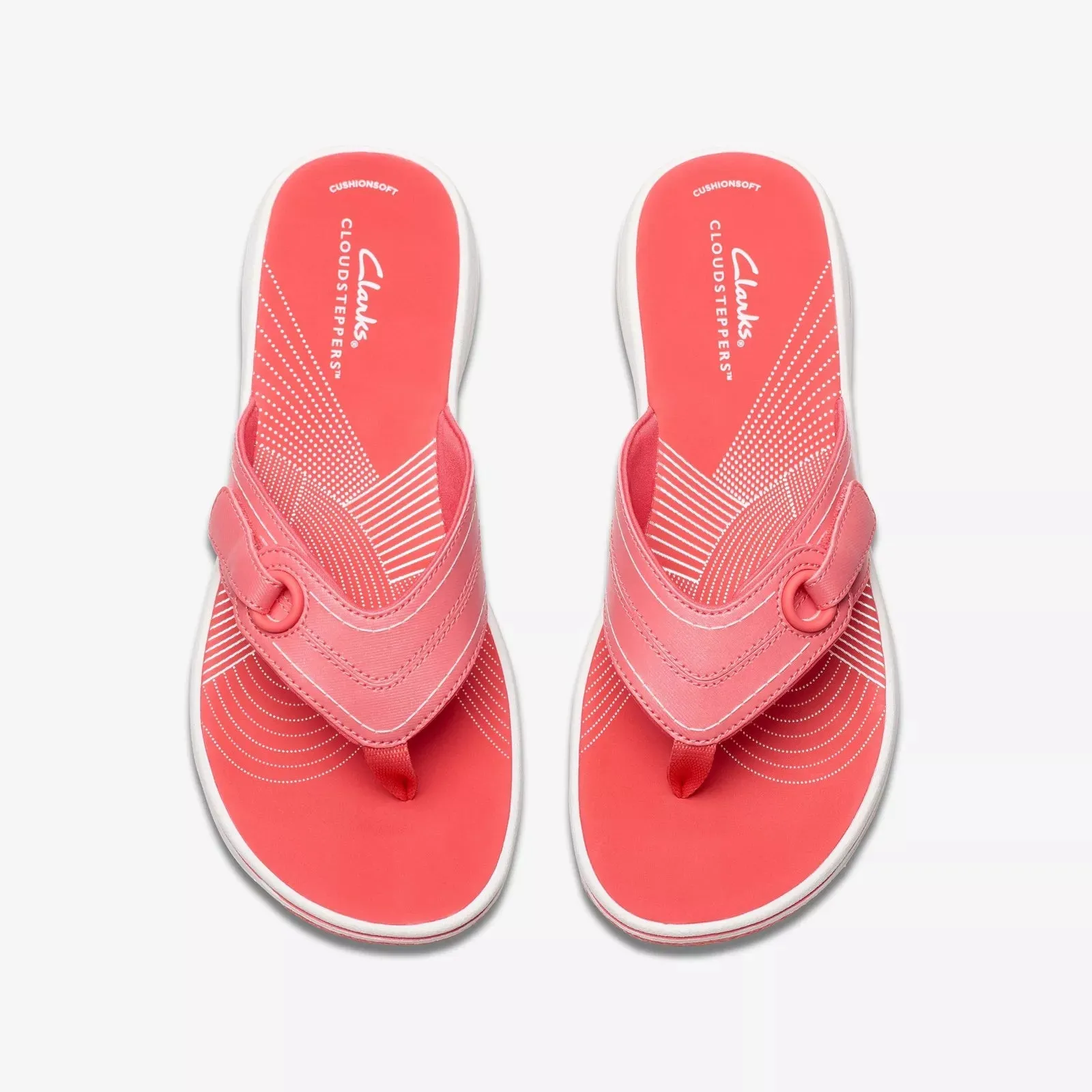 Clarks Women's Breeze Reyna Bright Coral 26181808