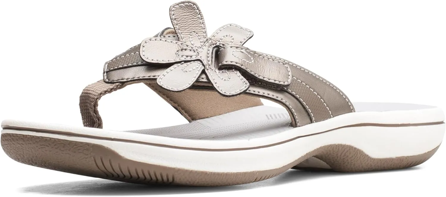 Clarks Women's Brinkley Flora Flip Flop