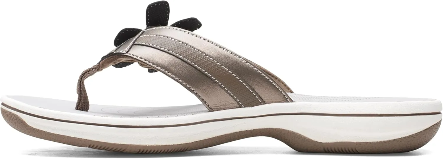 Clarks Women's Brinkley Flora Flip Flop