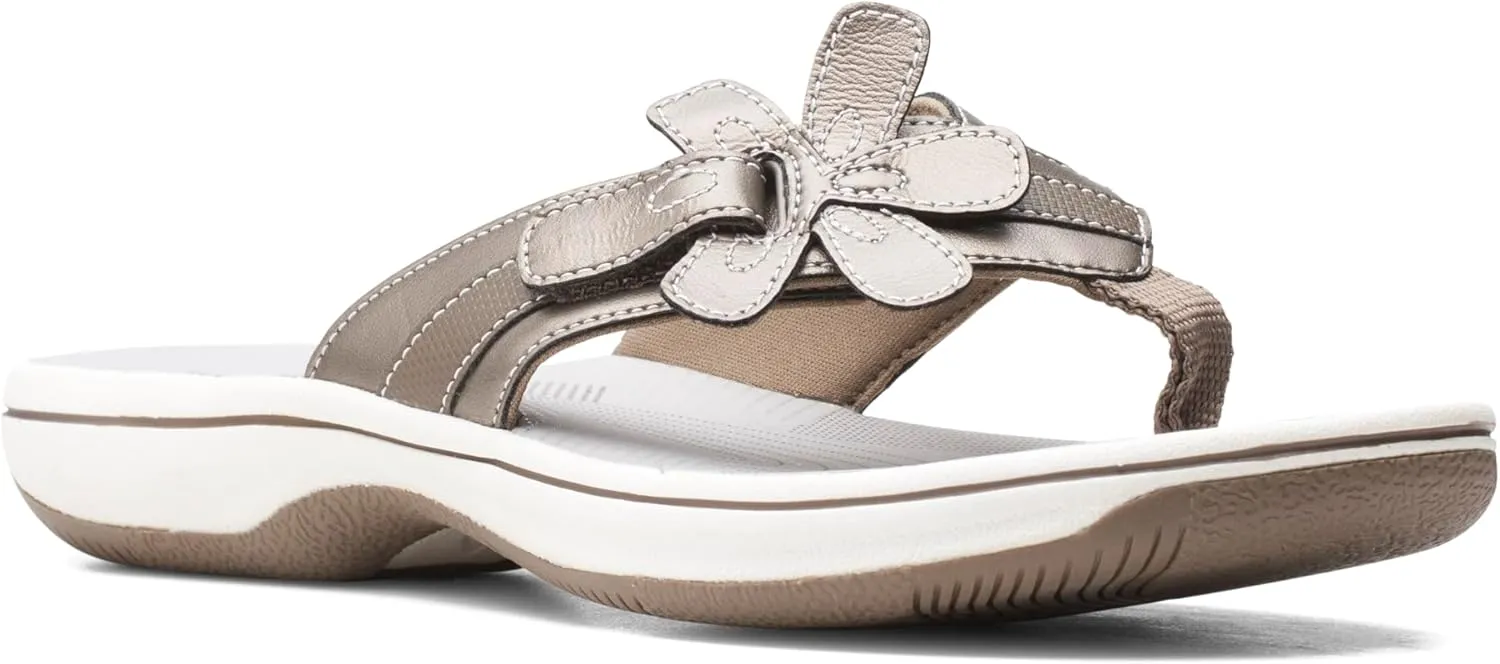 Clarks Women's Brinkley Flora Flip Flop