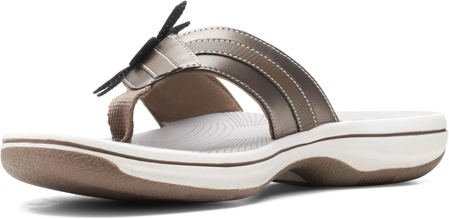 Clarks Women's Brinkley Flora Flip Flop