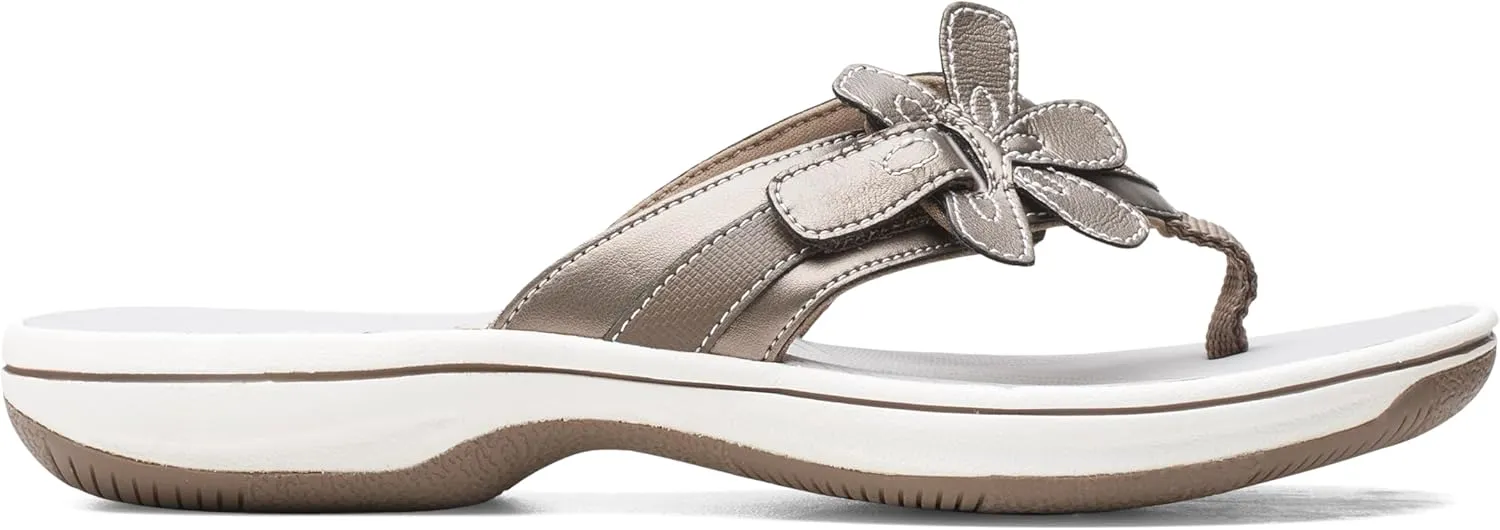 Clarks Women's Brinkley Flora Flip Flop