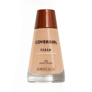 Clean Makeup Foundation Creamy Natural 120, 1 Oz (Packaging May Vary)