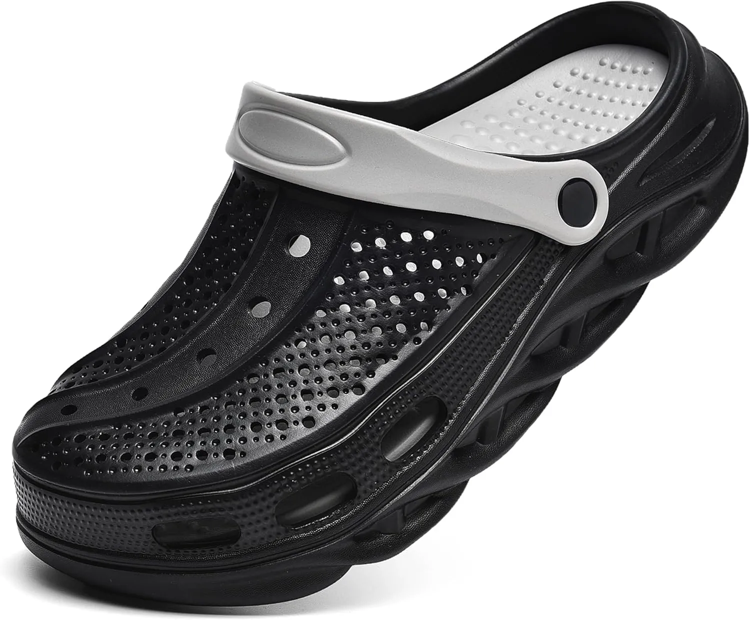 clootess Arch Support Garden Clogs Orthopedic Shoes for Women and Men Sandals Pillow Recovery Fasciitis Feet Insoles