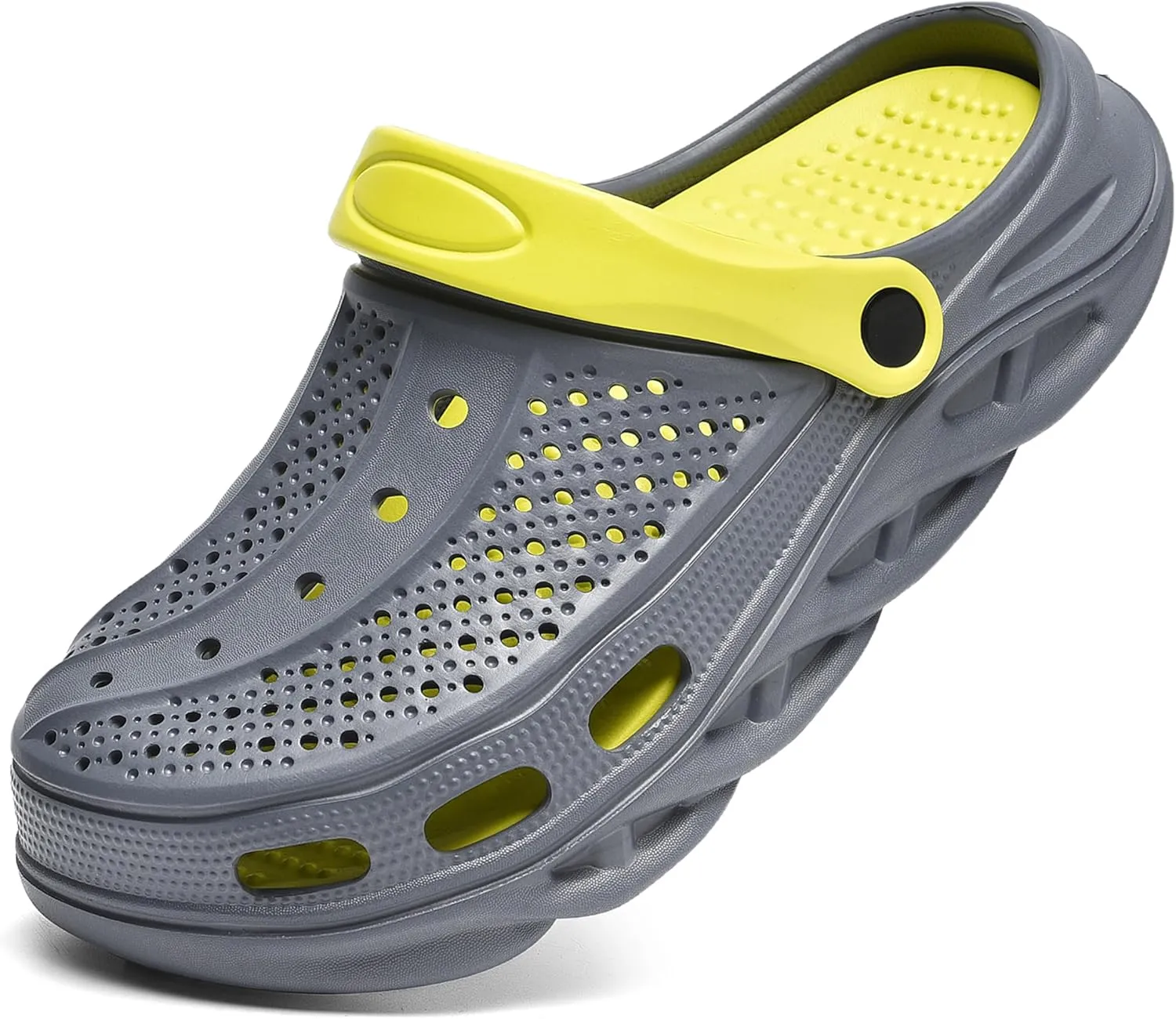 clootess Arch Support Garden Clogs Orthopedic Shoes for Women and Men Sandals Pillow Recovery Fasciitis Feet Insoles