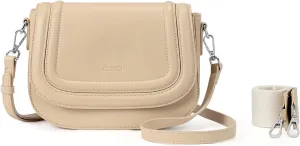 CLUCI Small Purses for Women Trendy,Vegan leather Shoulder Bag Crossbody Bags for Women With 2 Shoulder Straps