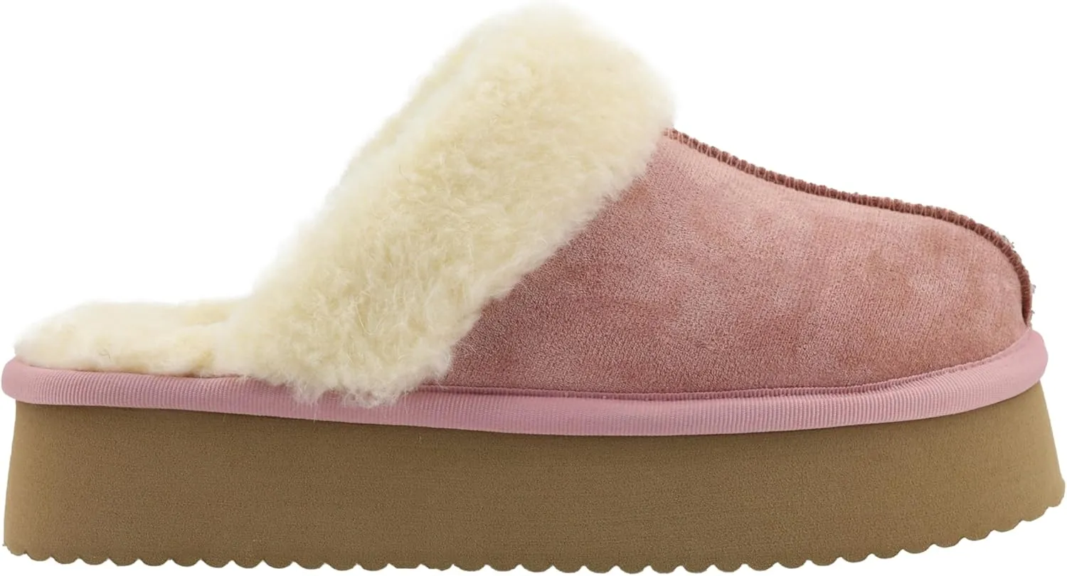 Corkys Footwear Hey Girl Womens Cuddle Up Fur Lined Slippers