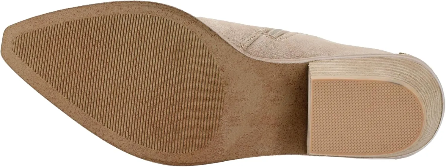 Corkys Footwear Quittin Time 2.5-Inch Stacked Heel Booties with Memory Foam Insoles and Western Stitching - Stylish and Comfortable