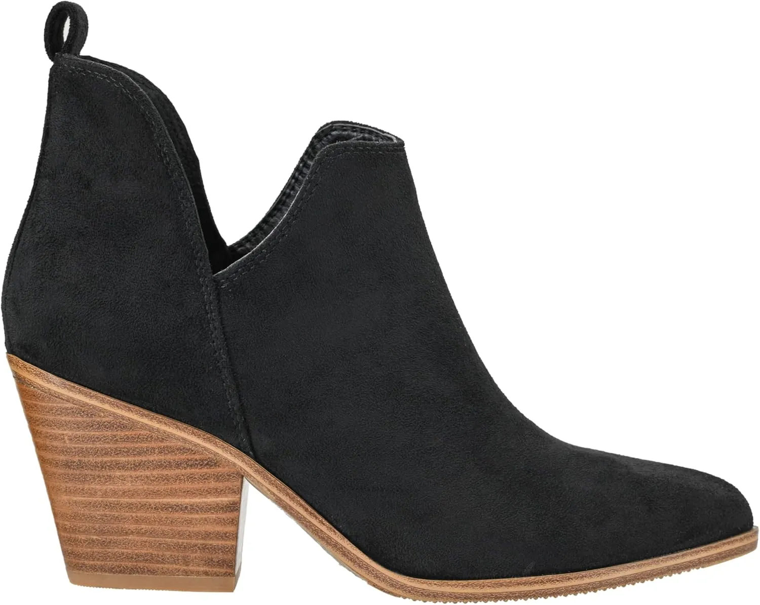 Corkys Footwear Sassy Pants 2.75-inch Stacked Heel Booties, Memory Foam Insoles, Easy Slip-On, Stylish, Comfortable Footwear for Fall
