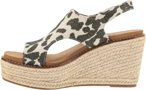 Corkys Footwear Women's Freddie Wedge Sandals with 3.75-Inch Heel and 2-inch Platform- Comfort-Enhancing EVA Insoles, and Stylish Jute Wrapped Bottom Design