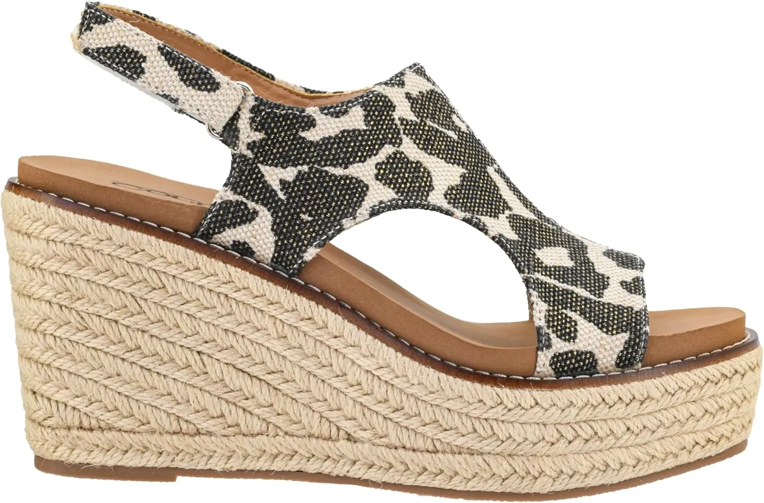 Corkys Footwear Women's Freddie Wedge Sandals with 3.75-Inch Heel and 2-inch Platform- Comfort-Enhancing EVA Insoles, and Stylish Jute Wrapped Bottom Design