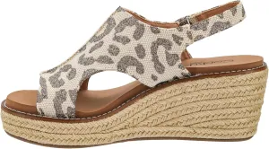 Corkys Footwear Women's K Bye Wedge Sandals with 3-Inch Heel - Comfort-Enhancing EVA Insoles, Hook and Loop Closure, and Stylish Jute Wrapped Bottom Design