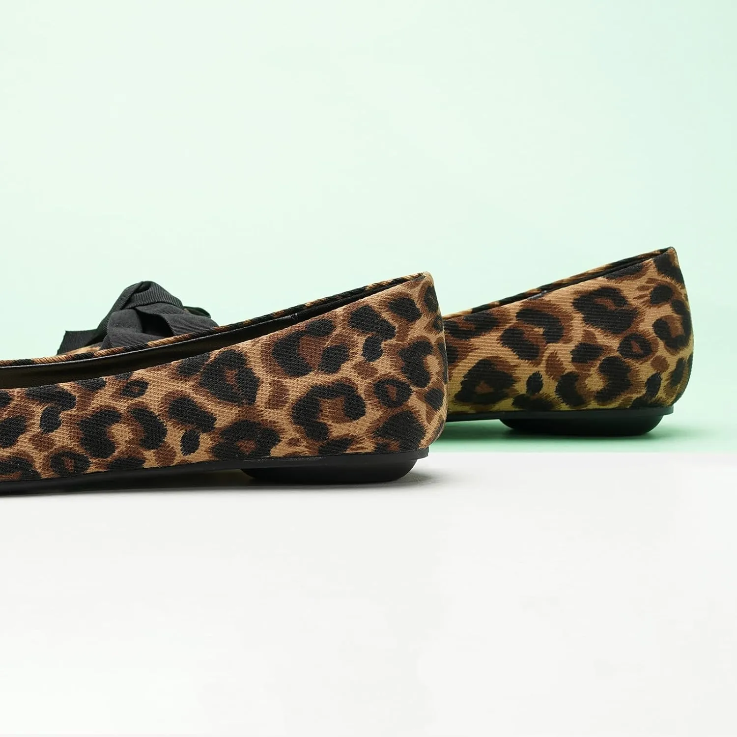 C.Paravano Pointy Bow Flats Women's Flats Comfortable Stylish Slip-On Shoes for Casual and Office