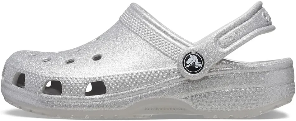 Crocs Classic Glitter Clog (Little Kid/Big Kid)