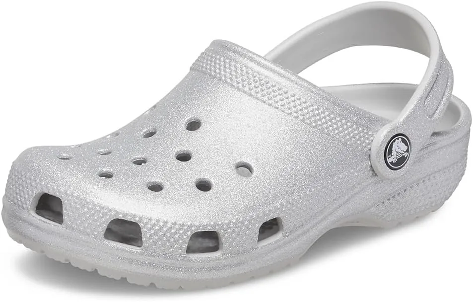 Crocs Classic Glitter Clog (Little Kid/Big Kid)