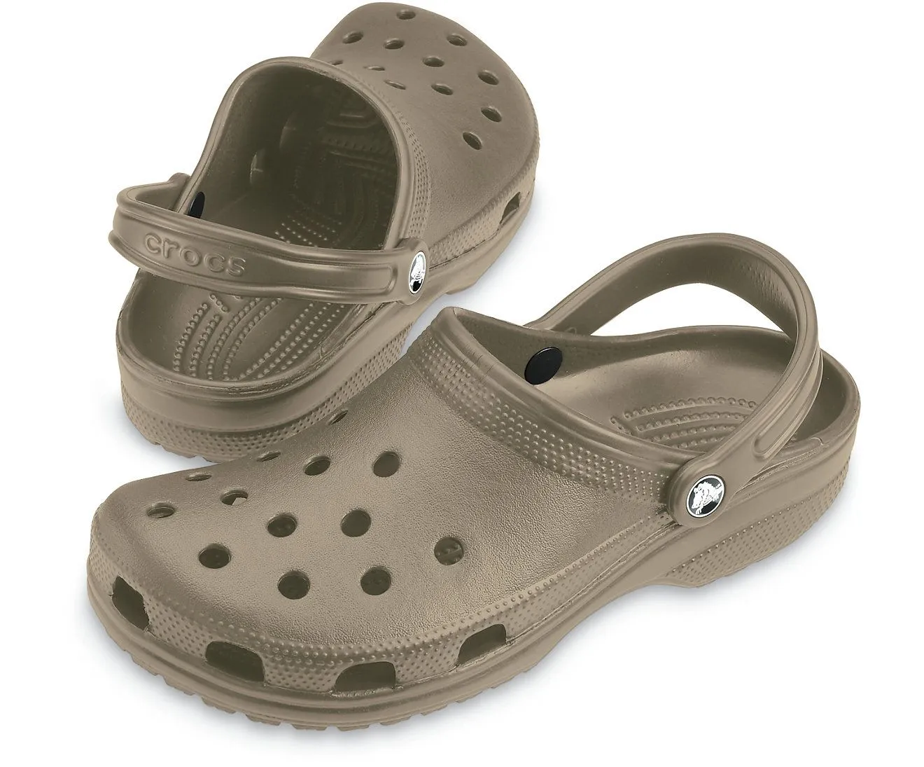 Crocs Classic Khaki Clogs