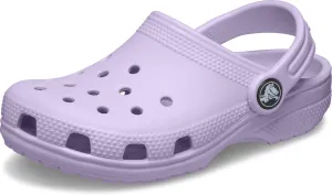 Crocs Kids Classic Clog (Little Kid/Big Kid) - Clogs for Kids - Synthetic Lining - Circulation Nubs Lavender 11 Little Kid M