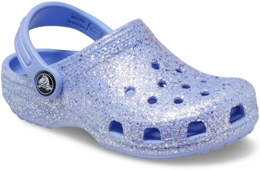 Crocs Kids' Classic Glitter Clog