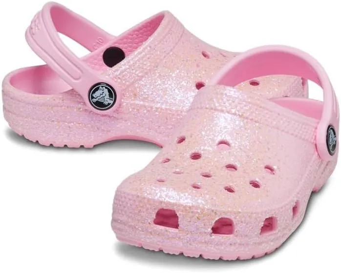 Crocs Kids' Classic Glitter Clog