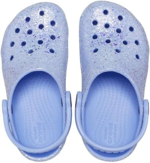Crocs Kids' Classic Glitter Clog