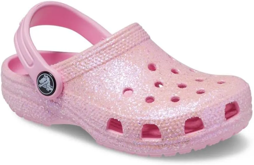 Crocs Kids' Classic Glitter Clog