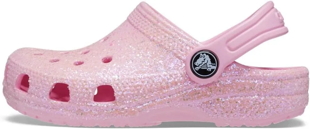 Crocs Kids' Classic Glitter Clog