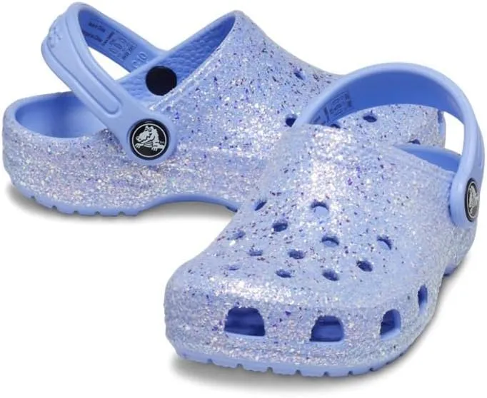 Crocs Kids' Classic Glitter Clog