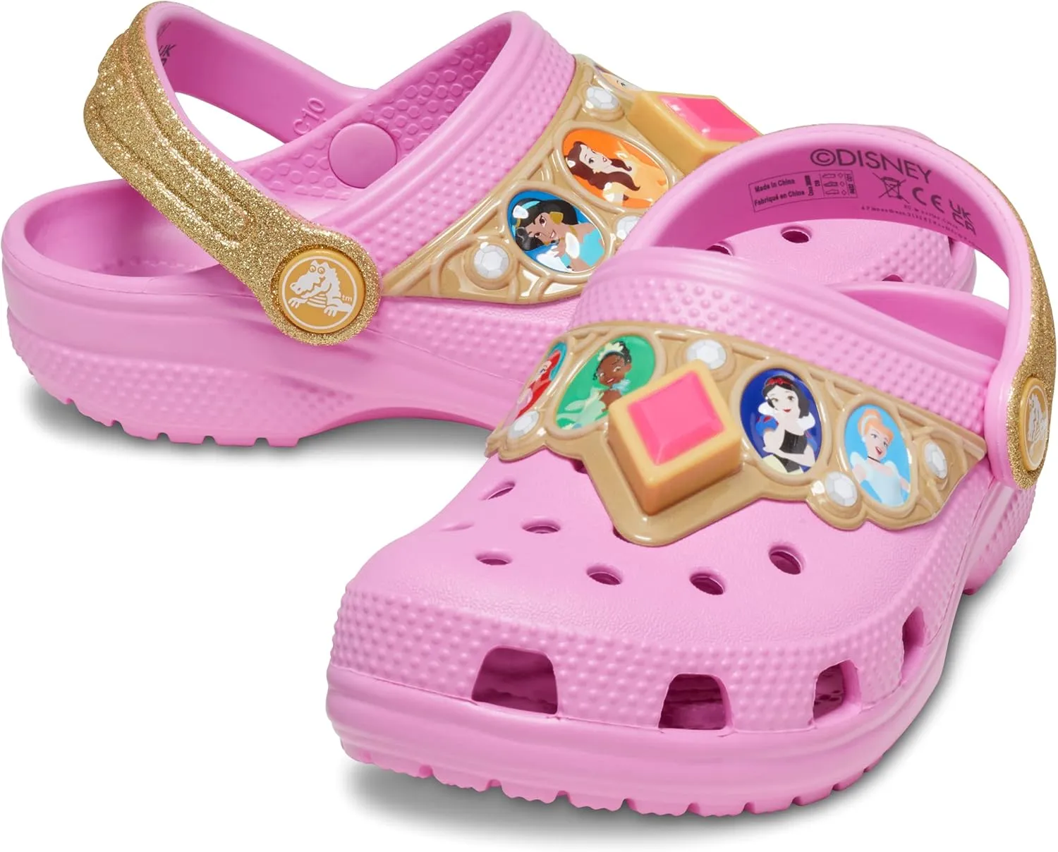 Crocs Kids' Disney Princess Light Up Clog | Disney Light Up Shoes