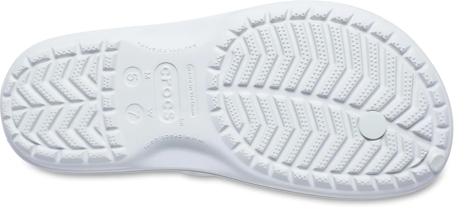 Crocs Men's and Women's Crocband Flip Flop | Slip On Sandals | Shower Shoes