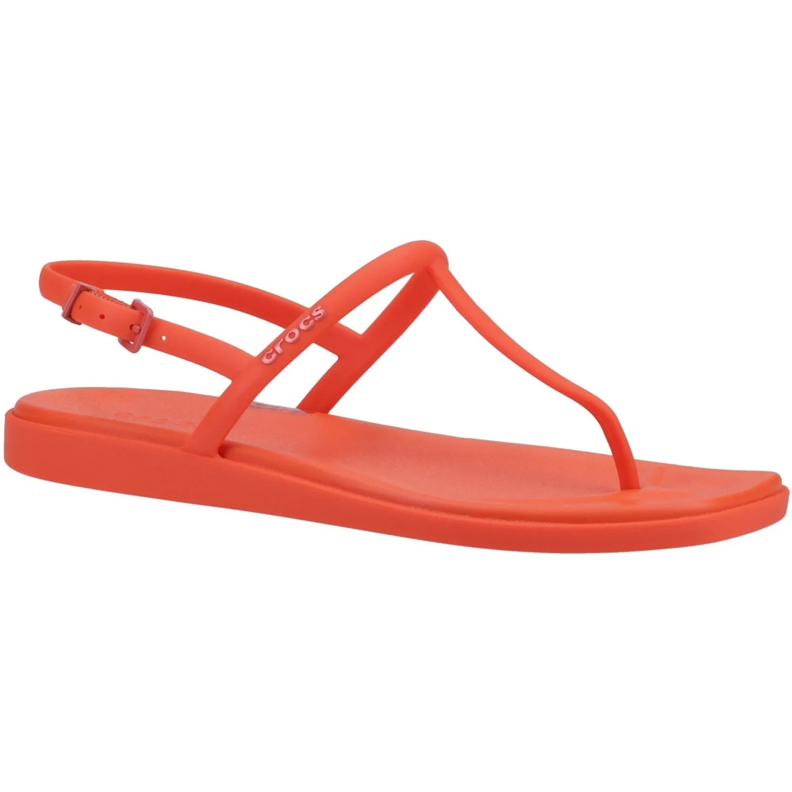 Crocs Miami Thong Flip Toe Post Ladies Summer Lava