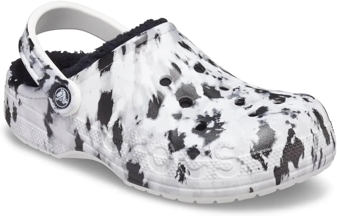 Crocs Unisex-Adult Baya Lined Tie-dye Graphic Clog
