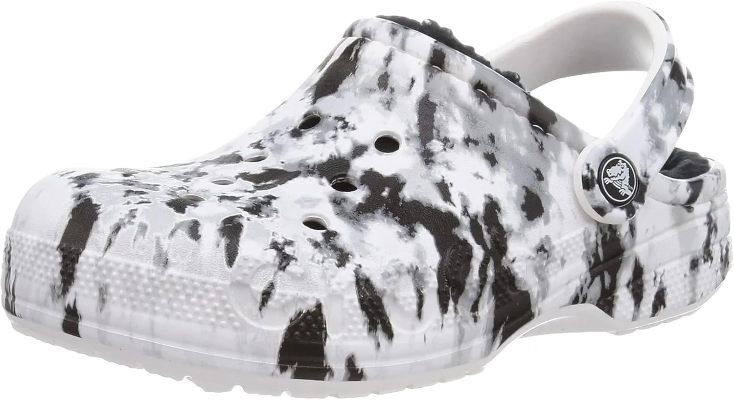 Crocs Unisex-Adult Baya Lined Tie-dye Graphic Clog