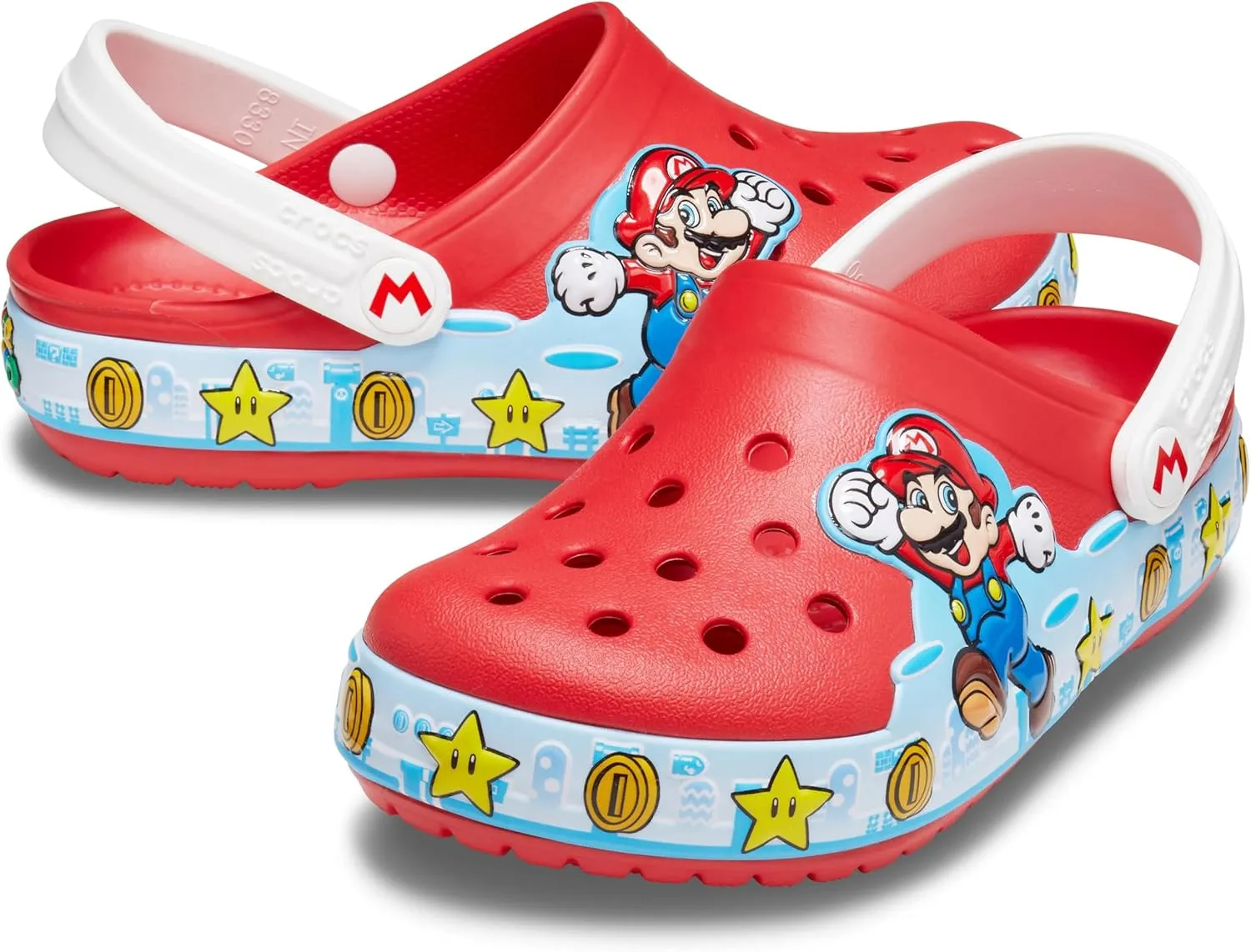 Crocs Unisex-Child Super Mario Light Up Clog