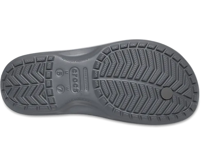 Crocs Unisex Crocband Flip Thong Slate Grey/Smoke